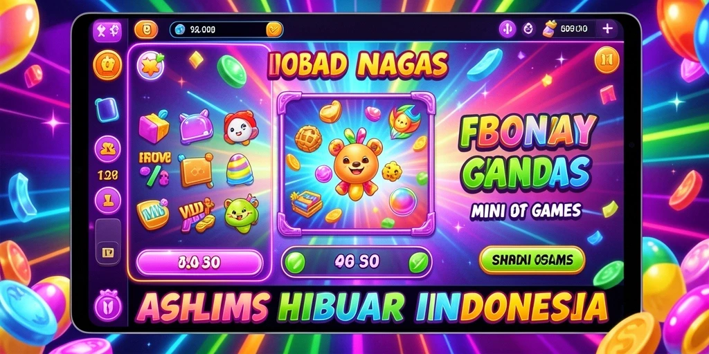 Tampilan awal game dengan grafis yang memukau.