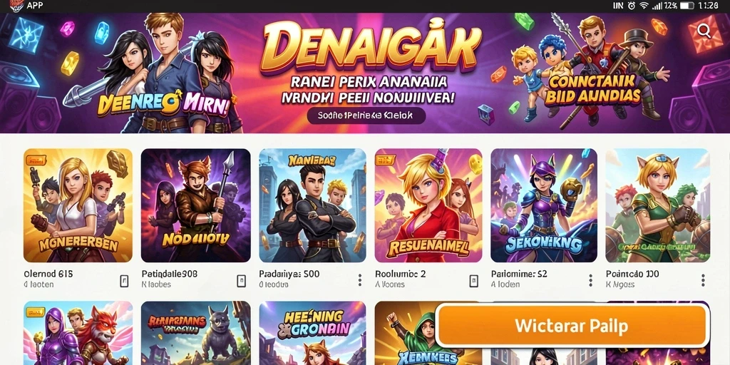 Tampilan antarmuka yang menarik dan user-friendly.