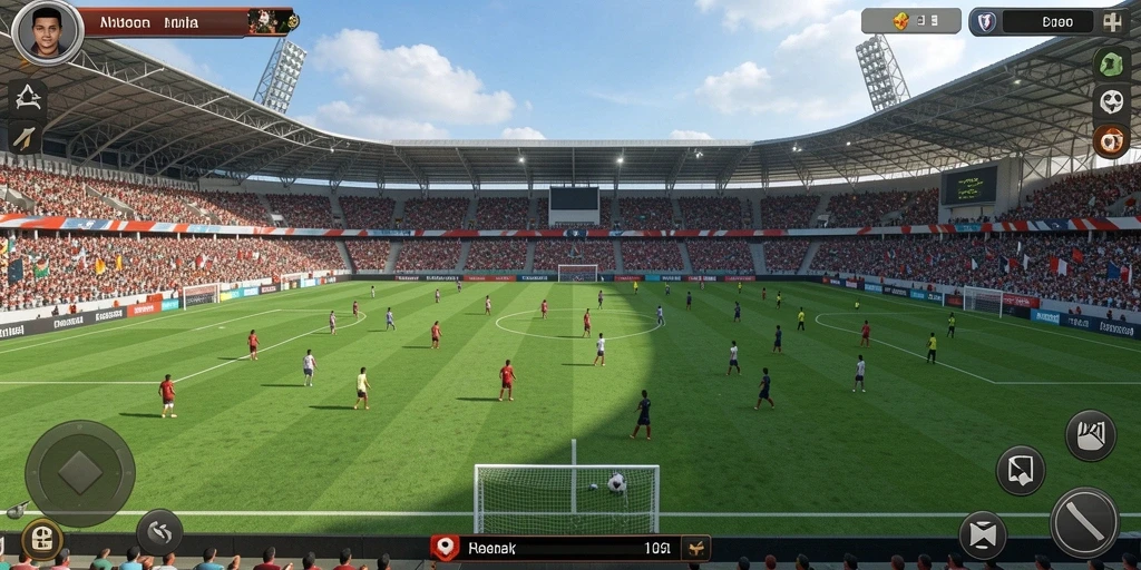 Tangkapan layar menampilkan aksi pertarungan seru di dalam game.