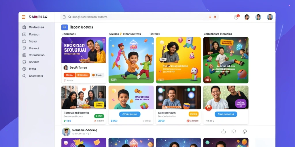 Tampilan kartu bingo yang menarik dan informatif.