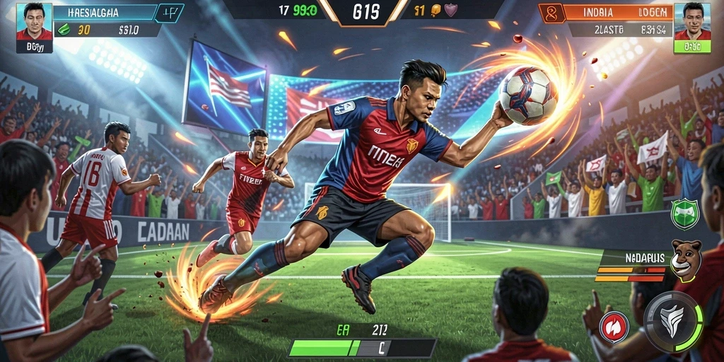 Tampilan karakter yang fantastis dan beragam.