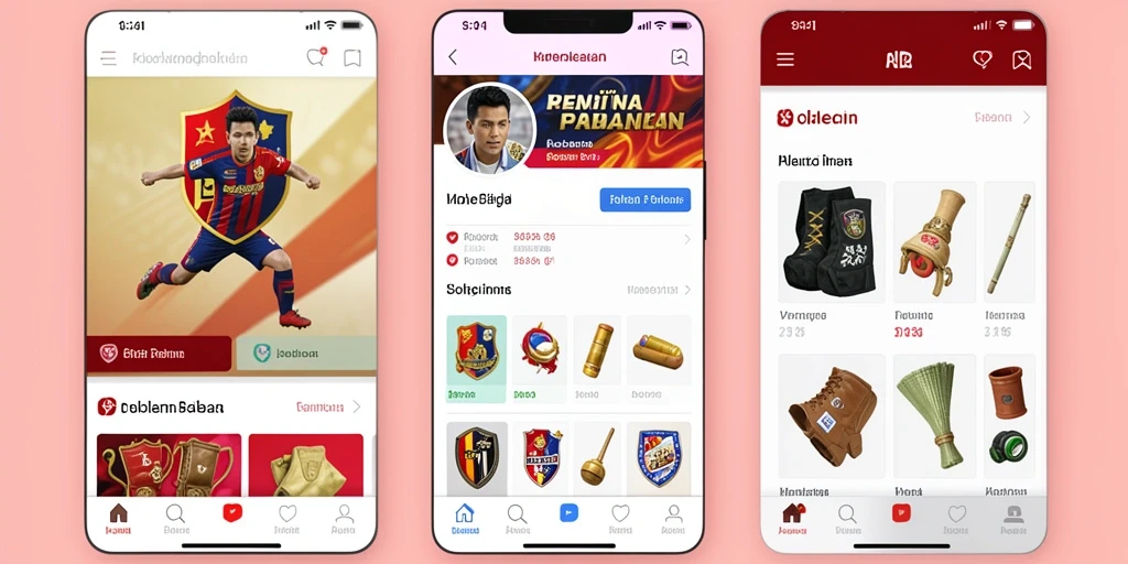 Tampilan antarmuka yang user-friendly.