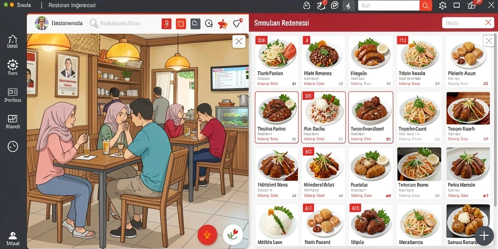 Tampilan karakter utama yang menarik dan detail.