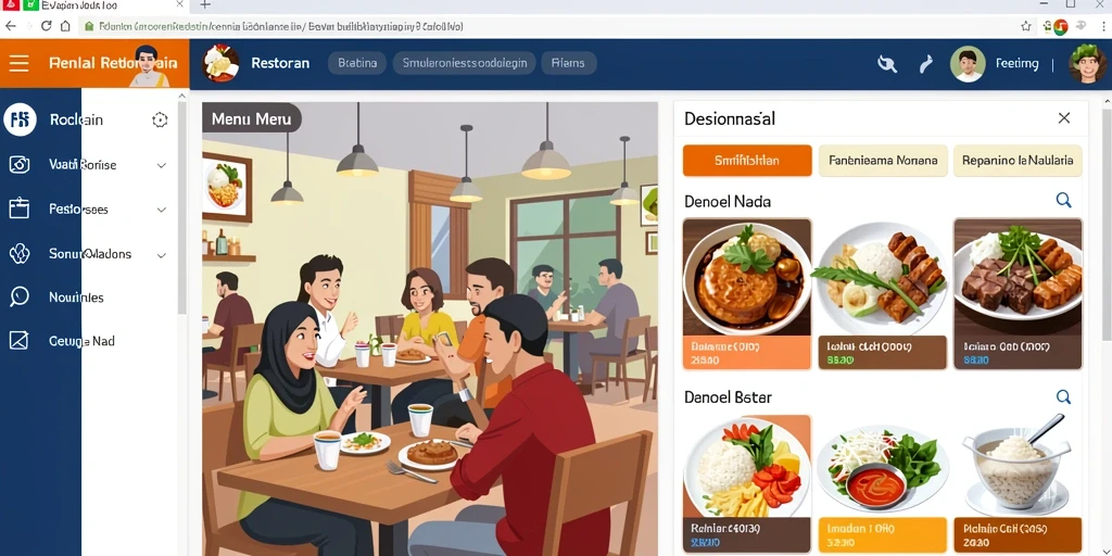 Screenshot menunjukkan antarmuka pengguna yang intuitif.