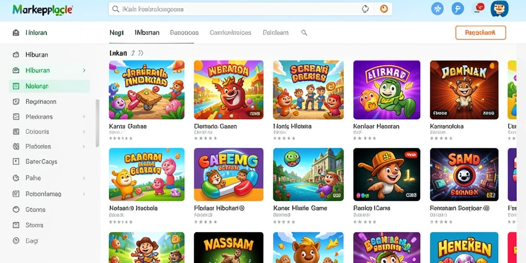 Tampilan antarmuka yang menarik dan user-friendly.