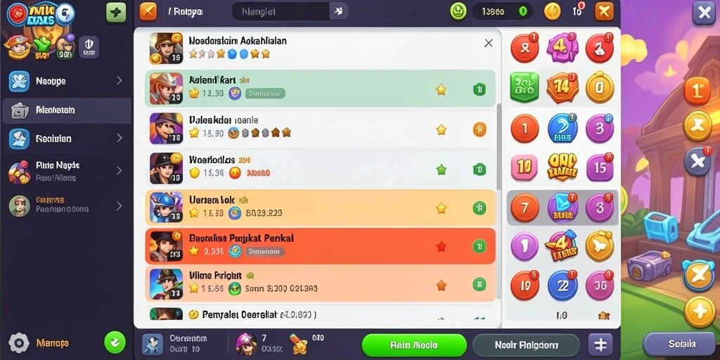 Screenshot fitur petualangan yang menarik di LADANG78.