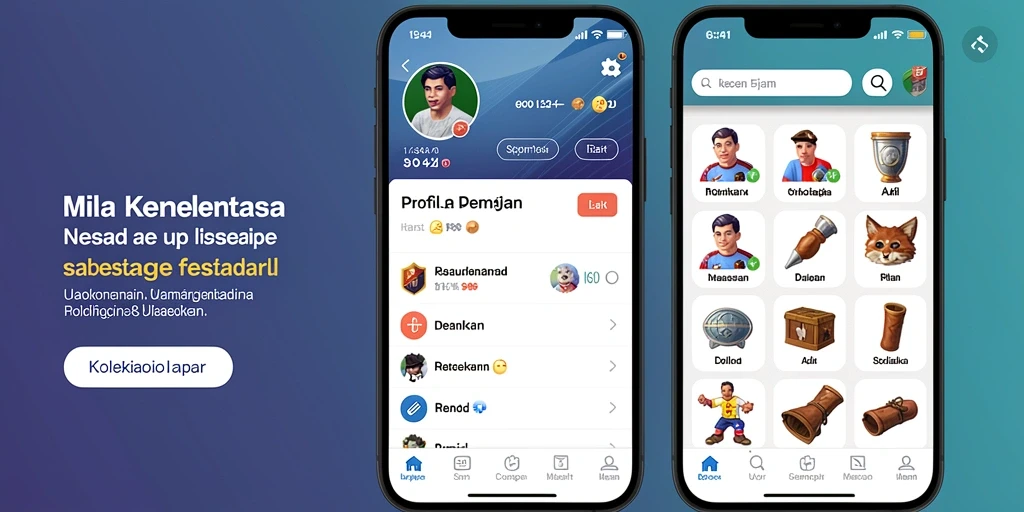 Tampilan antarmuka yang menarik dan mudah dinavigasi.