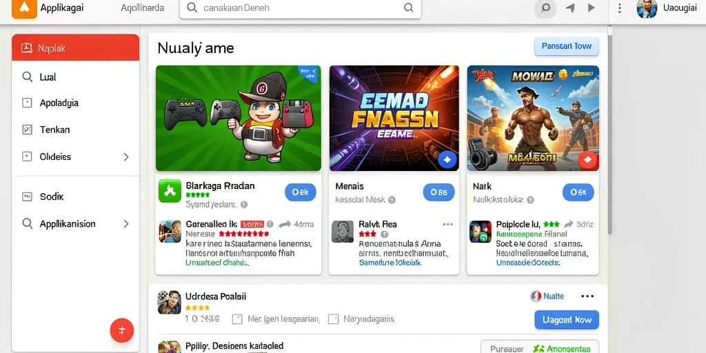 Tampilan antarmuka yang mudah digunakan dan menarik.