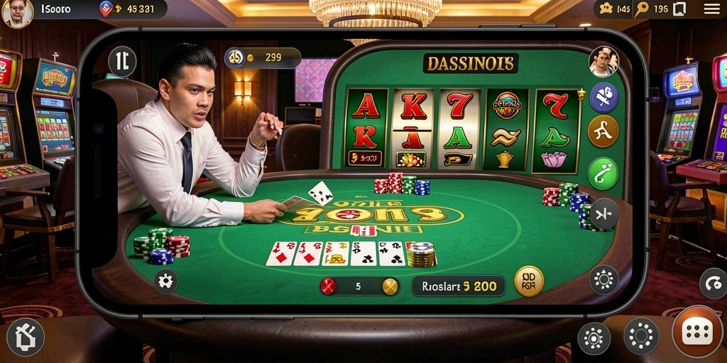 Tampilan awal permainan yang menarik dan intuitif.
