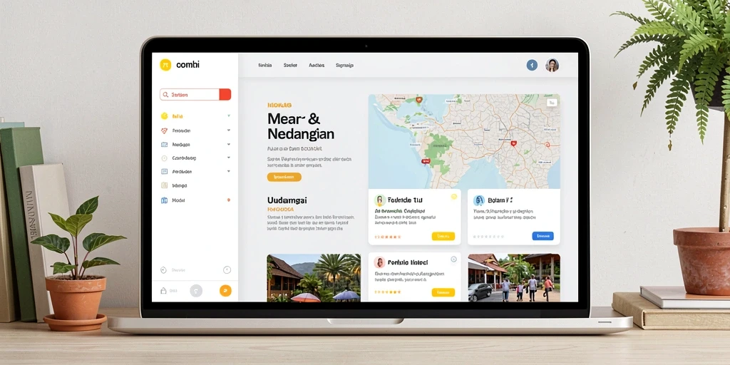 Tampilan antarmuka yang user-friendly dan mudah dipahami.