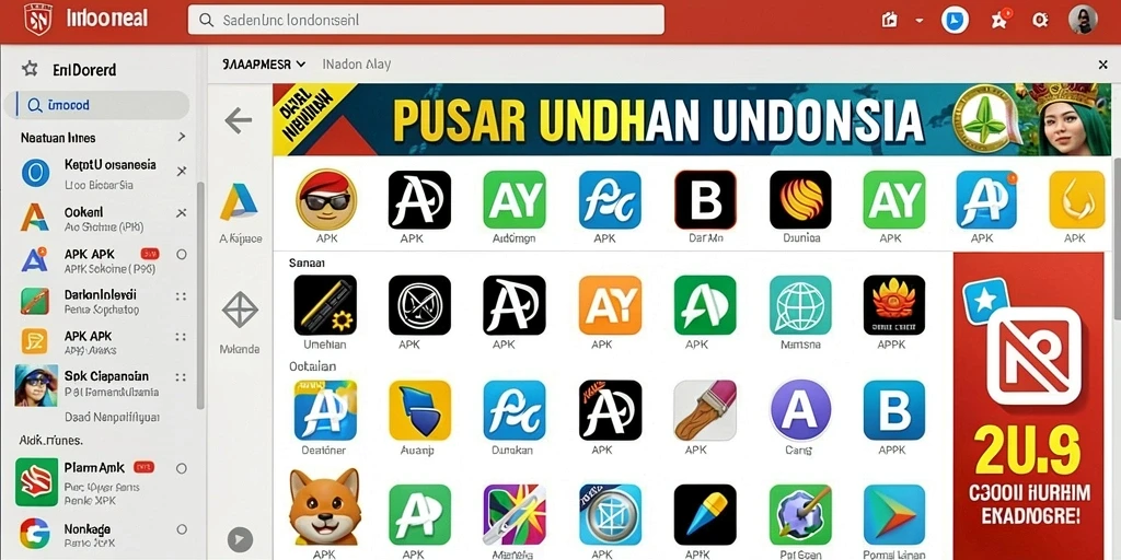 Tampilan utama aplikasi SENIOR4D yang menarik.
