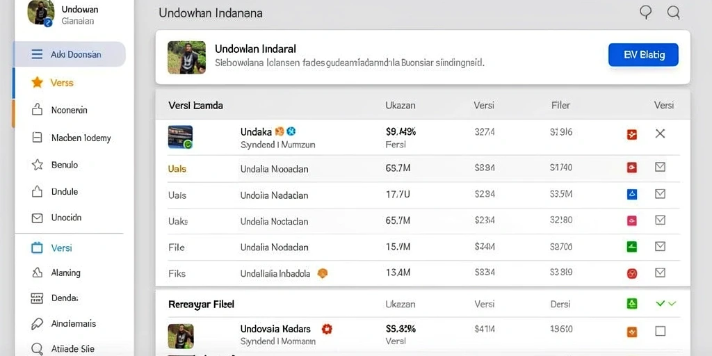 Antarmuka pengguna yang sederhana dan intuitif.