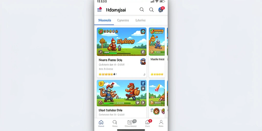 Tampilan awal yang menawan dan menarik perhatian.