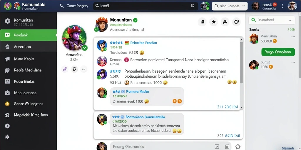 Tampilan antarmuka yang sederhana dan menarik.