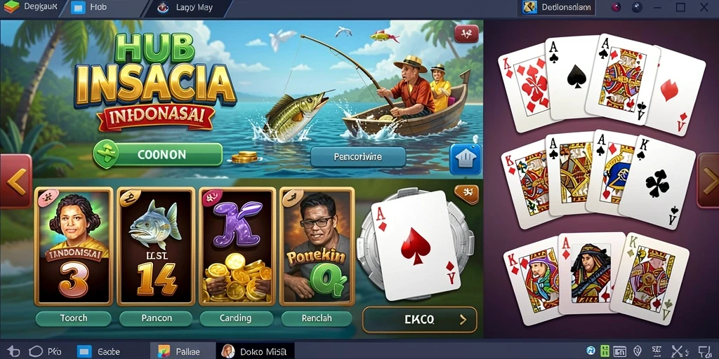 Screenshot menampilkan grafis yang menawan dalam permainan.
