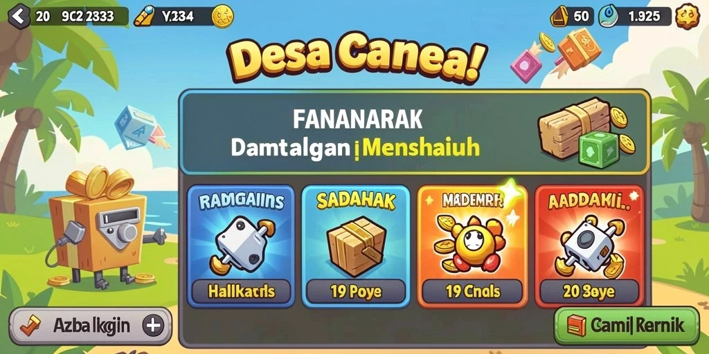 Tampilan awal aplikasi WINSTAR4D yang menarik.