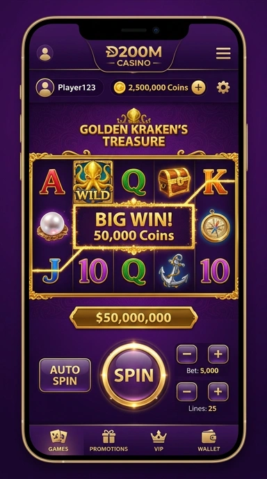 Cuplikan layar menu unduhan d200m untuk perangkat Android